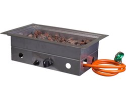 Cosi Fires Cosi inbouwbrander rechthoekig 52x32x16,5 cm