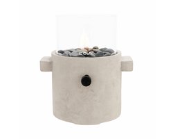 Cosi Fires Cosiscoop Craft gaslantaarn - licht grijs