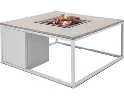 Cosi Fires - Vuurtafel Cosiloft white / grey - Vuurtafels - Aluminium - Grijs