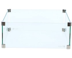 Cosi Square glass set L - 50 x 50 x 21 cm - Glas