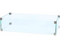 Cosi Straight Glass set - Geschikt voor Cosi vuurtafel