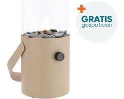 Cosiscoop sandy beige - Original - gaslantaarn met gratis gaspatroon