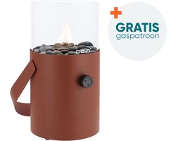 Cosiscoop terra brown - Original - gaslantaarn met gratis gaspatroon