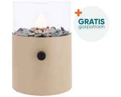 Cosiscoop XL - sandy beige - gaslantaarn met gratis gaspatroon
