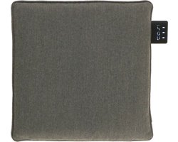 Cosiseat Single Solid Grey Warmtekussen - 3 Warmtestanden - Wasbare kussenhoes - Inclusief oplaadbare batterij en adapter