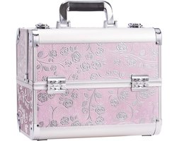 Cosmetica Opbergdoos voor Make-up en Sieraden - Praktische Koffer met Slot en Handgreep