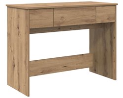 Cosmetische tafel | Kaptafel met lade Artisan Eiken 100 x 45 x 76 cm