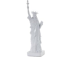 Cosmo Casa Decoratieve Figuur - Vrijheidsbeeld - Polyresin - Sculptuur - 40cm - Binnen/Buiten