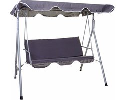 Cosmo Casa Schommelbank- Hollywoodstijl Comfort en Schaduw - Tuinmeubel - Modern Design