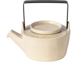 Costa Nova & Casafina - Theepot met filter 'Lagoa' (Crème, 0.6L)
