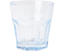 Costa Nova & Casafina - Waterglas 'Malmo' (Blauw, Set van 4)