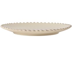 Costa Nova - Pearl - Bord - ⌀ 22 cm - Crème - Stoneware - Ontbijtbord