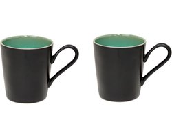 Costa Nova Riviera Azur servies beker met oor set van 2 - 13 x 9 cm