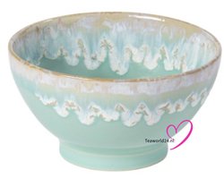 Costa Nova - servies - kom - Grespresso aqua - aardewerk - 14,5 cm rond