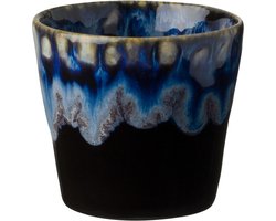 Costa Nova - servies - lungo kop - Grespresso zwart - 6 stuks - H 7,5
