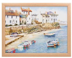 Cosy Creations- Laptray - Schoottafel - Schootkussen - Laptoptafel - Dienblad met kussen - Harbour town 44 x 33 x 6 cm