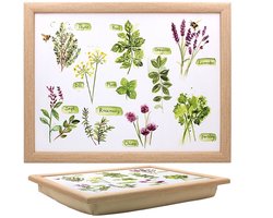 Cosy Creations Schootkussen kruiden 43x33x6.5cm met Pepermuntdoosje