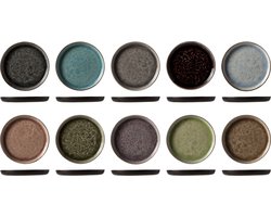 cosy & Streetfood Festival set van 8 bordjes D 14cm