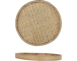 Cosy & Trendy Bamboe Plateau - Ø35xH4cm - Naturel