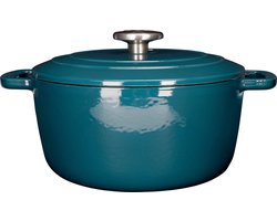 Cosy & Trendy Braadpan Fontestic Green Heron 2,7 liter Ø 20 cm Gietijzer - Perfecte Warmteverdeling
