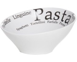 Cosy & Trendy Diep Bord Trinity Wit - Ø 19 cm Porselein - Vaatwasser- & Magnetronbestendig