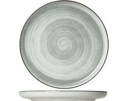 Cosy & Trendy Dinerbord Baltic Grijs Ø 27 cm - Aardewerk - Vaatwasser- & Magnetronbestendig