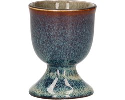 Cosy & Trendy Eierdopje van porselein - bruin - 5 cm - Houders voor gekookte eieren - Ontbijt en lunch - Pasen tafeldecoratie