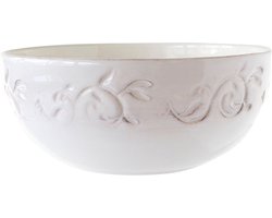 Cosy & Trendy Feston Vine Cream Saladier 2l D22cm Met