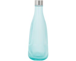 Cosy & Trendy Karaf Atla Mineral Green 1 liter - Glas Met RVS Dop - Perfect Om Te Serveren
