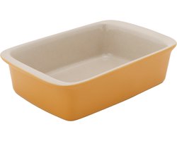 Cosy & Trendy Kleine Ovenschaal Fontestic Amber Gold 350 ml Aardewerk – Geschikt Voor Oven, Magnetron & Vaatwasser