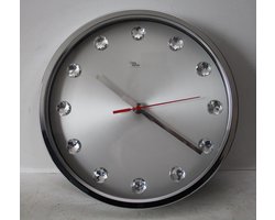 Cosy & Trendy klok - wandklok zilver