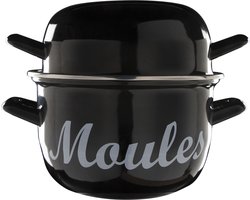 Cosy & Trendy Mosselpan - Zwart - ø 18 cm / 2.8 liter