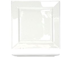 Cosy & Trendy Napoli white broodbordje - vierkant - 13cm x 13cm - set-6