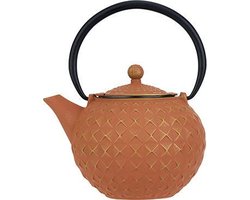 Cosy & Trendy Sakai Theepot Goud-Terracotta 1L Gietijzer