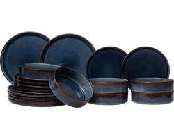 Cosy & Trendy Serviesset Quintana Blue 18-Delig