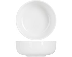 Cosy & Trendy Soepkommen Moon White Wit 4-delig – Porselein Ø 14,5 cm – Vaatwasser, Magnetron & Ovenbestendig