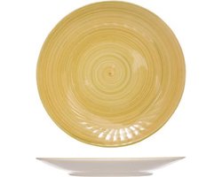 Cosy & Trendy Turbolino Plat Bord - Ø 27 cm - Geel - Set-6