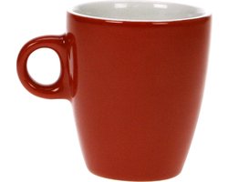 Cosy & Trendy Vicky Beker - 19 cl - Ø 7 cm x 8.5 cm - Rood - Set-6