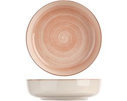 Cosy&Trendy - Baltic - Peach - diep bord - D18,5xH5cm - set/6