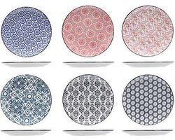 Cosy&Trendy Delirio ontbijtbord - Ø 19 cm - Set-6