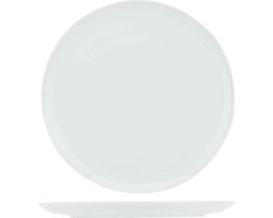 Cosy&Trendy dinerbord Ø 27 cm - wit - Set-4