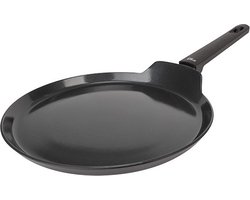 Cosy&Trendy Full Black Pannenkoekenpan- Ø 24cm x 1,8cm - Zwart