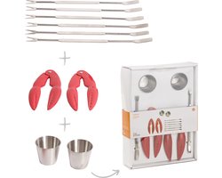 Cosy&Trendy Kreeft bestekset - 10-delig - 6 persoons
