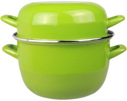 Cosy&Trendy Mosselpan 2 kg - Ø 20 cm - Klassieke vuren - Groen