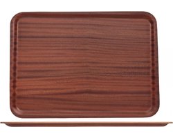 Cosy&Trendy Professional Dienblad - Mahony - Noot - Rechthoekig - 60 cm x 45 cm