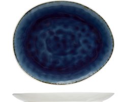 Cosy&Trendy Spirit Blue Bord - Ovaal - 27 cm x 23 cm - Set-4