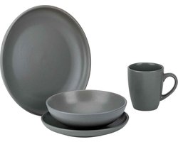 Cosy&Trendy Viva Grey Serviesset 16-Delig