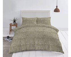 Cotton Rich Collection - Dekbedovertrek - Kabel - Zand