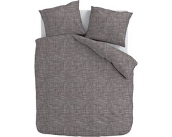 Cotton Rich Collection - Dekbedovertrek - Linnen-Look - Antraciet