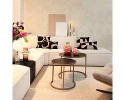 Countryfield Bijzettafel Gisborne - Hout/Metaal - 63 x 50 cm